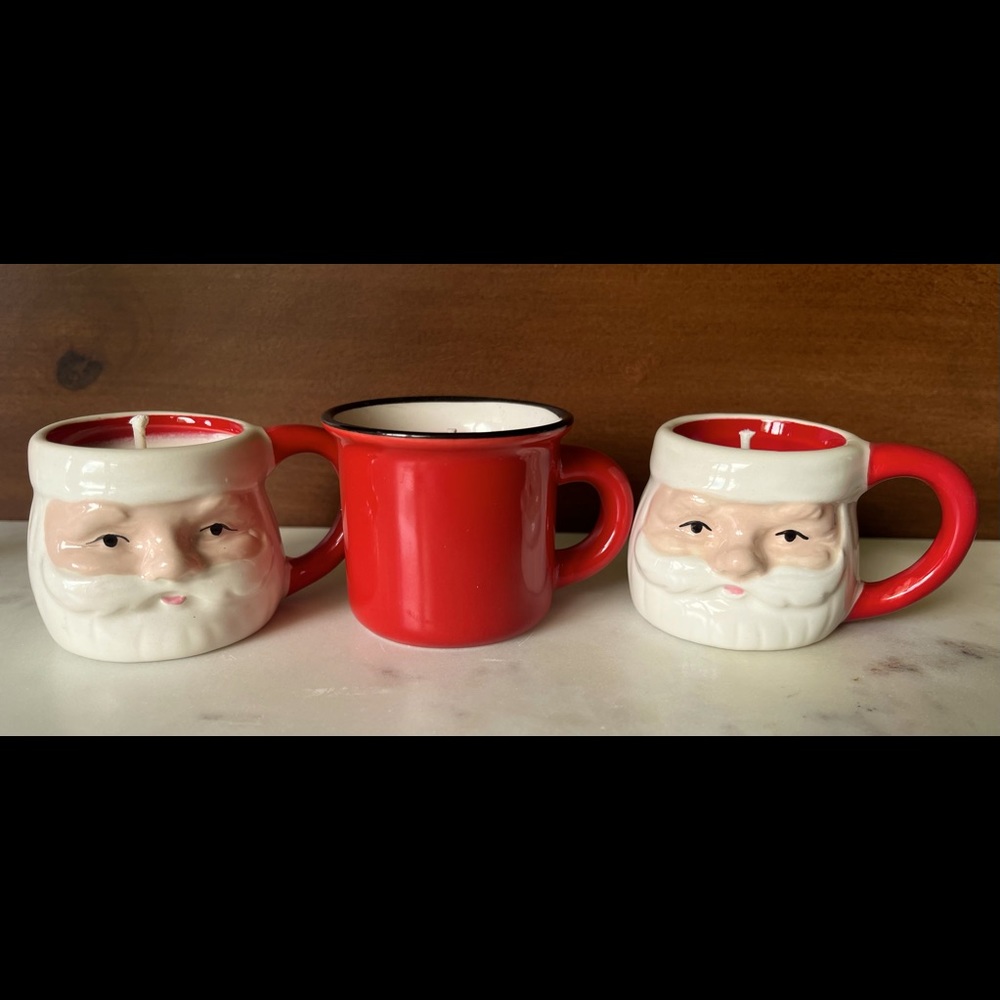 Christmas Candles- Miniature Cups